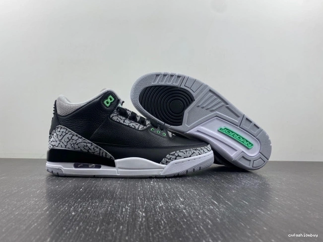 3 Air Jordan CT8532-031 Green Glow 1011